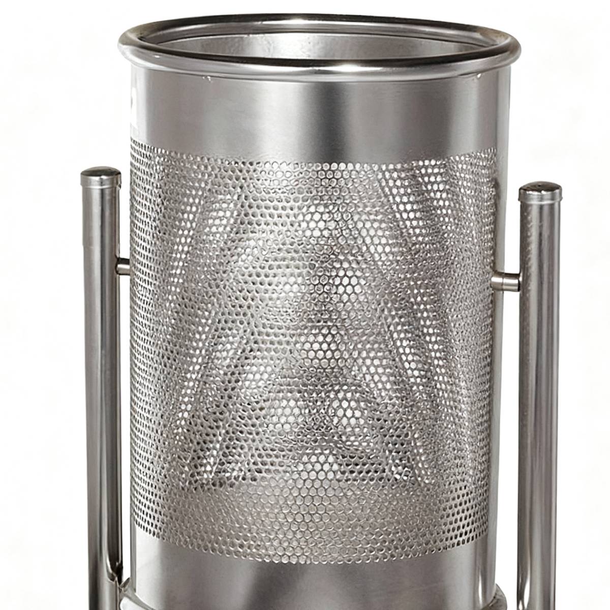 Steel Plate Waste Bin HS-DS002,waste bin